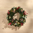 LED-Weihnachtskranz