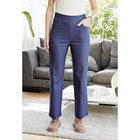 High-Waist-Jeans "Coco" blau