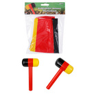 Aufblasbarer Hammer im Deutschland-Design, 60 cm