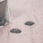 Hochflor-Teppich RABBIT 780 Pink Rund Paco Home