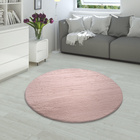 Hochflor-Teppich RABBIT 780 Pink Rund Paco Home