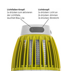 Insektenfalle 3-in-1 mit UV-Licht Genius
