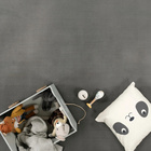 Kurzflor-Teppich TATAMI 475 Grau Rechteckig Paco Home