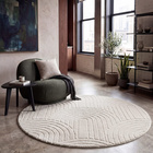 Paco Home Teppich TOKIO 471 Creme Rund