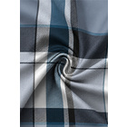 Castell Polycotton-Biber-Bettwäsche „Karo“ petrol