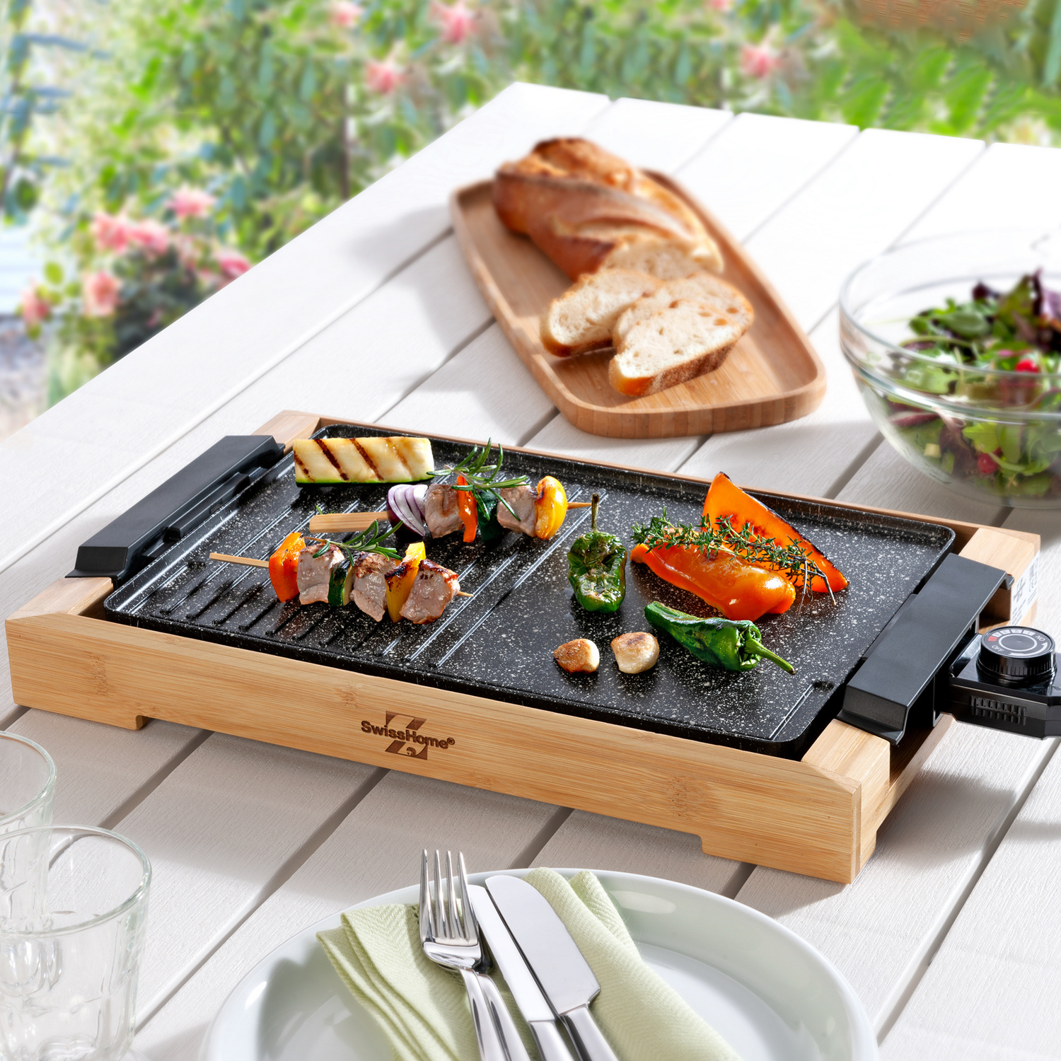 Plancha-Tischgrill Basilico