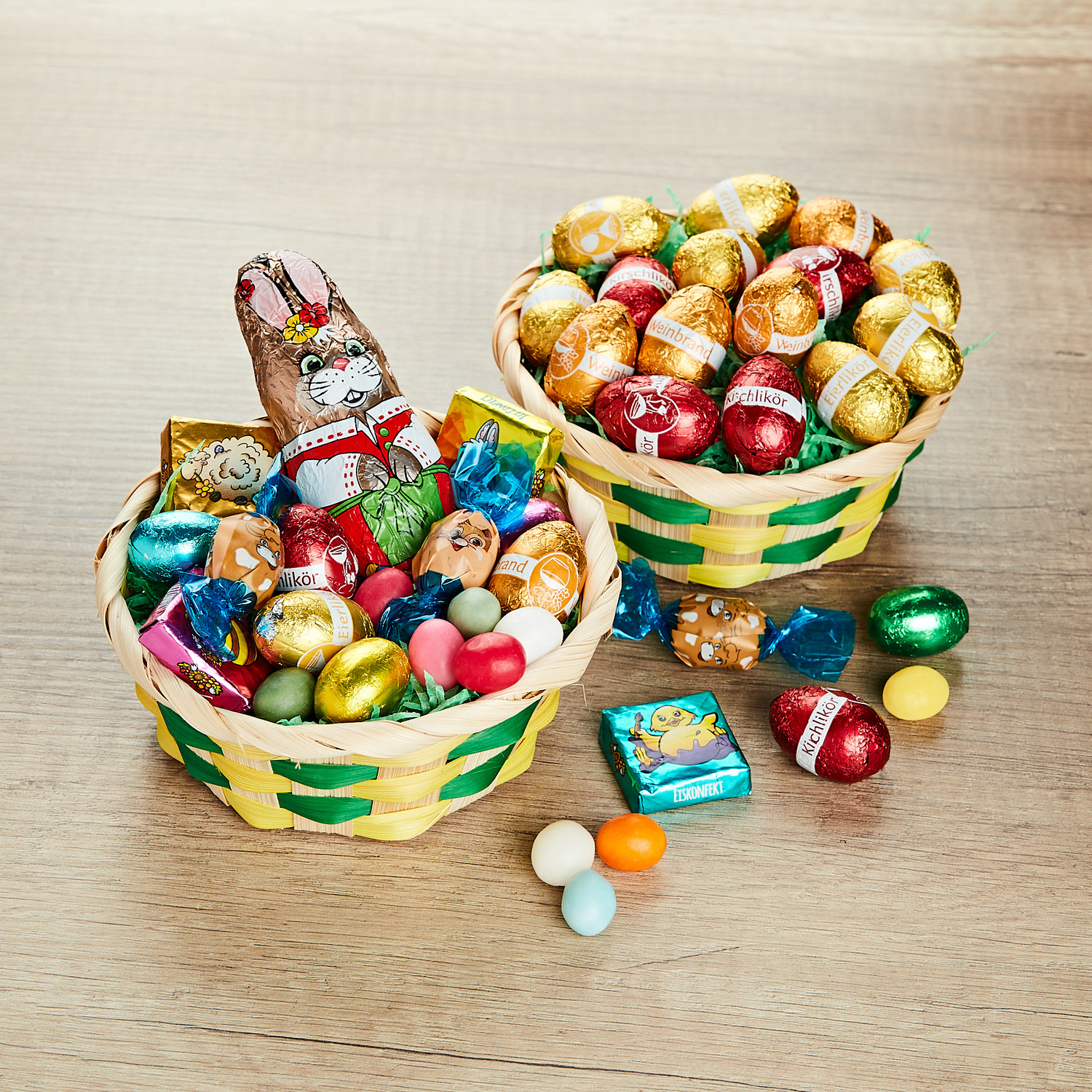 Familien-Osterkörbchen, 2er-Set