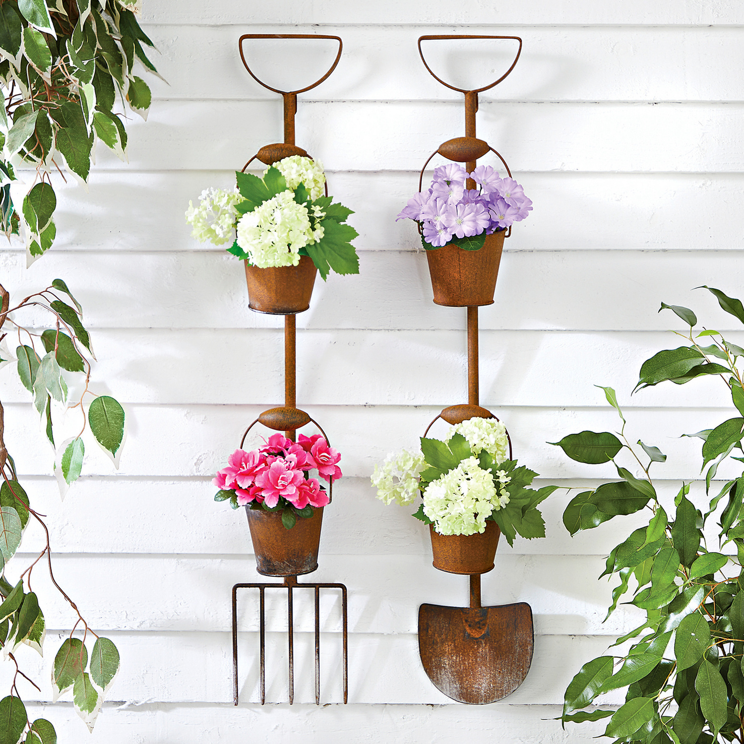 Rustikale Pflanzgefäße 