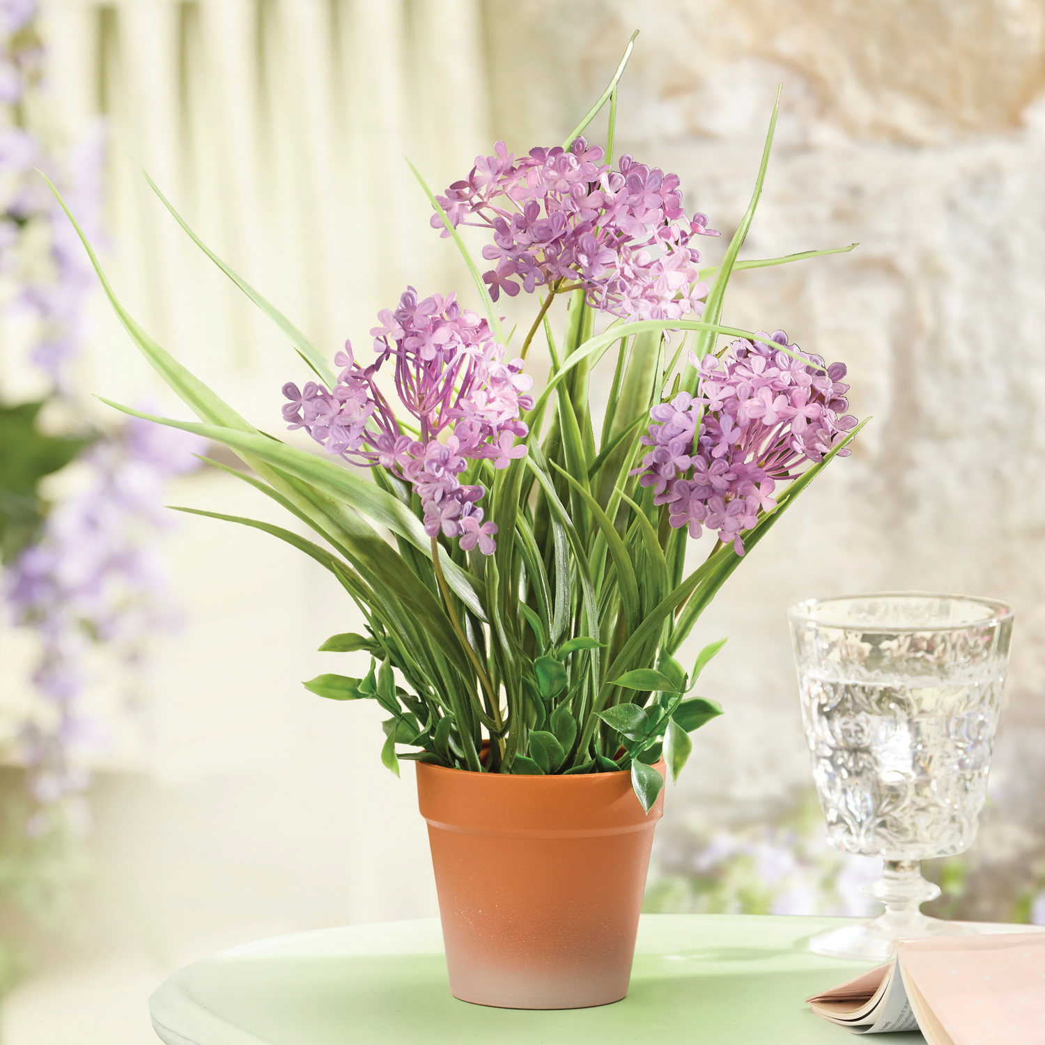 Kunstpflanze Agapanthus Gainsborough