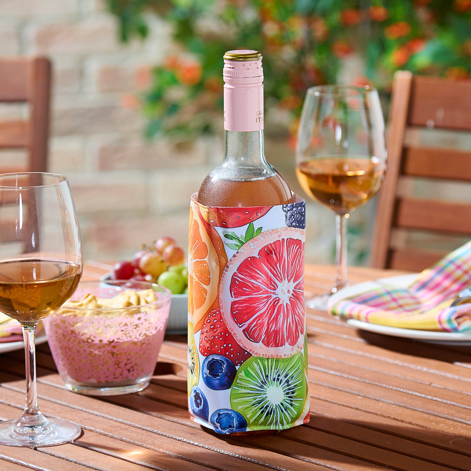 Weinkühler Fruchtdekor Basilico